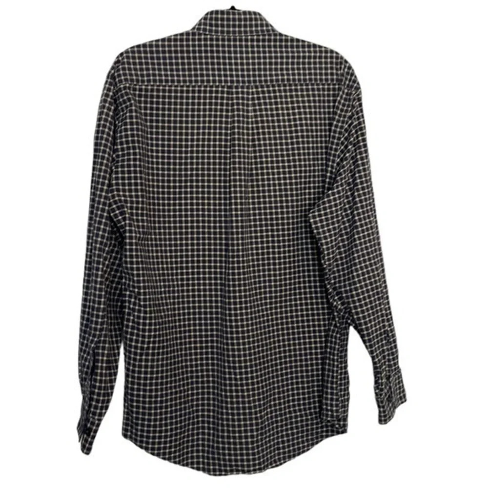 New Brooks Brothers 100% Cotton Long Sleeve Button Down Preppy Men's Shirt‎ Med - Picture 2 of 8